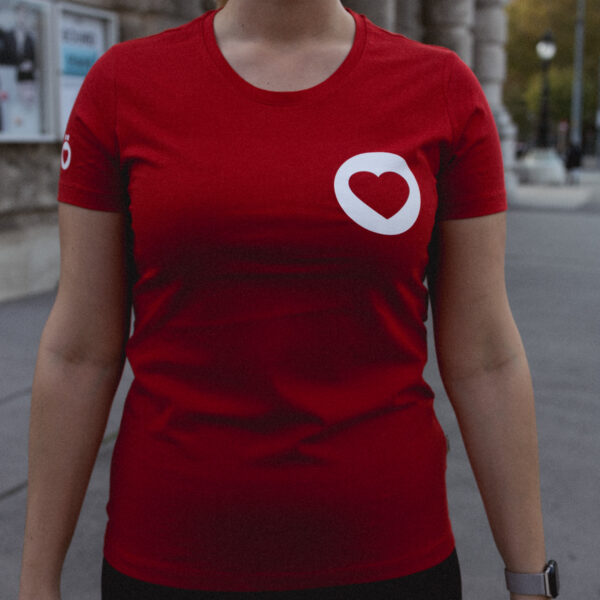 Mit Herz + Hirn T-Shirt tailliert