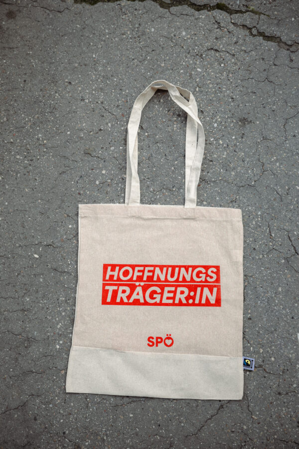 Stofftasche "Hoffnungsträger:in" – Bild 2