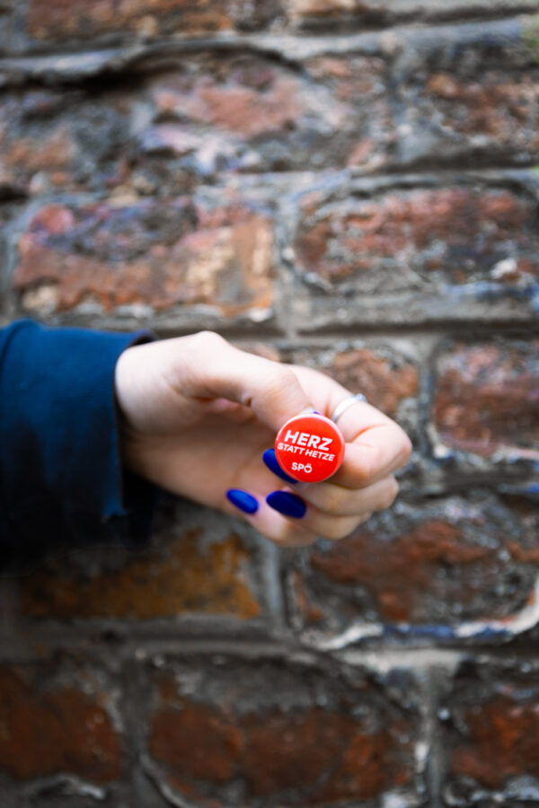 Buttons Herz statt Hetze – Bild 2