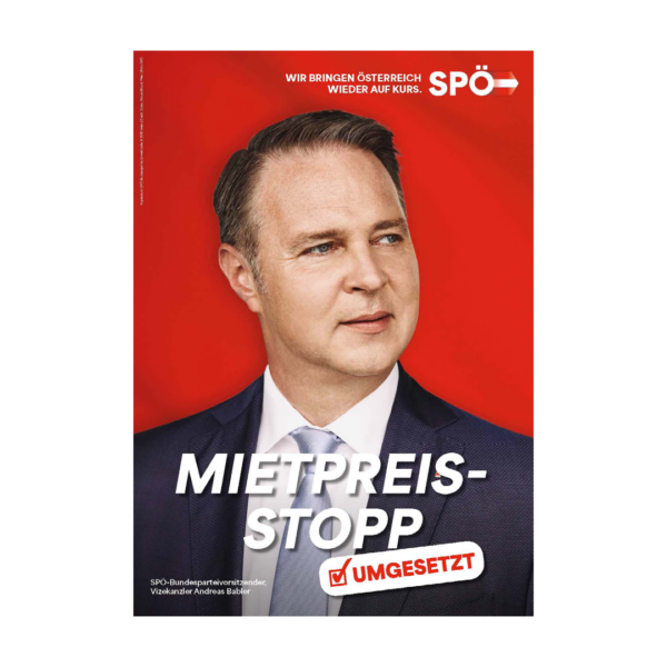 Wandzeitung Mietpreisstopp