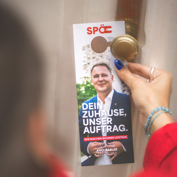 Türhänger Wohnkampagne (100 Stk.)