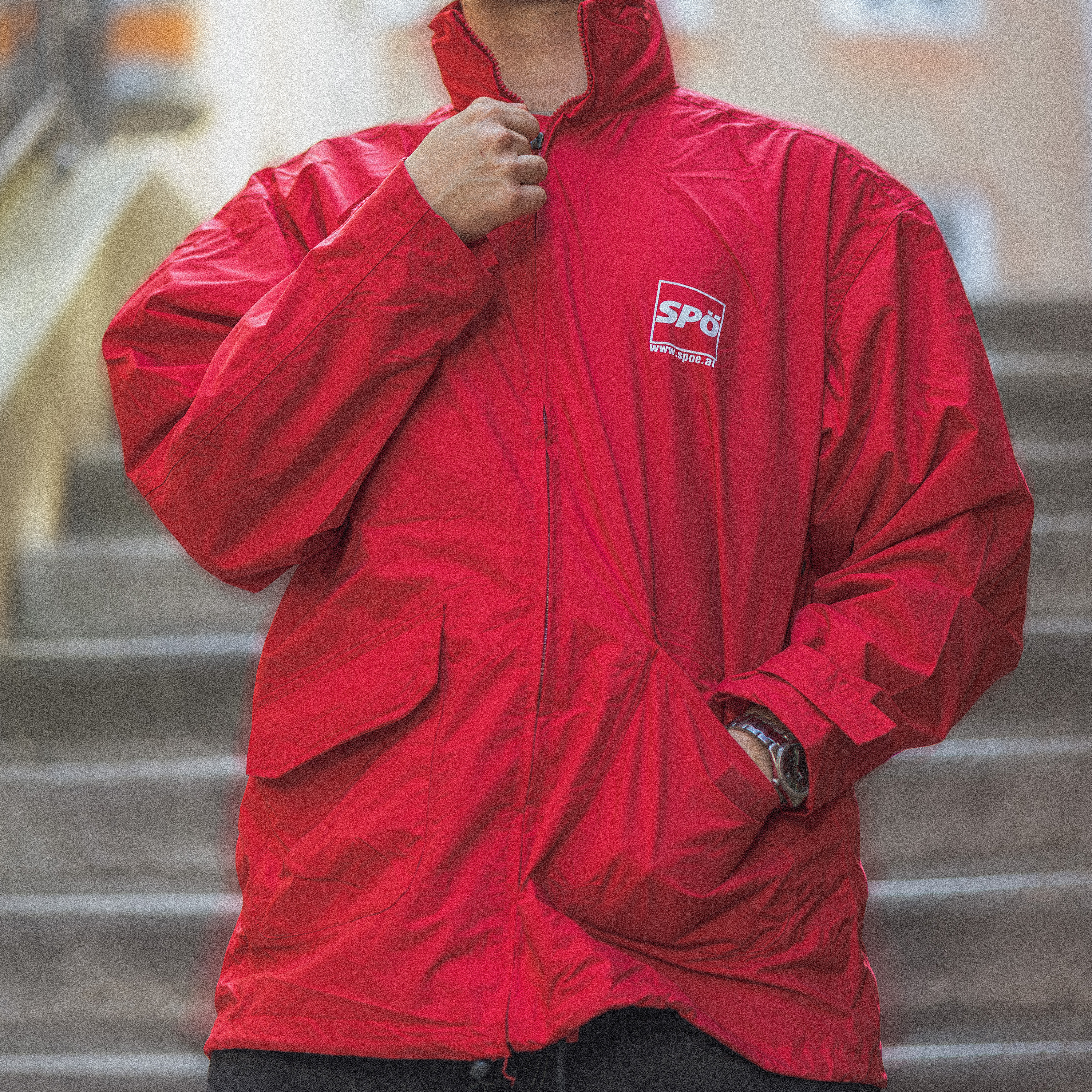 Regenjacke gefüttert – Bild 3