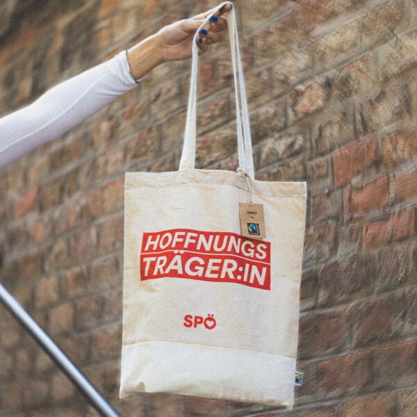 Stofftasche "Hoffnungsträger:in" – Bild 2