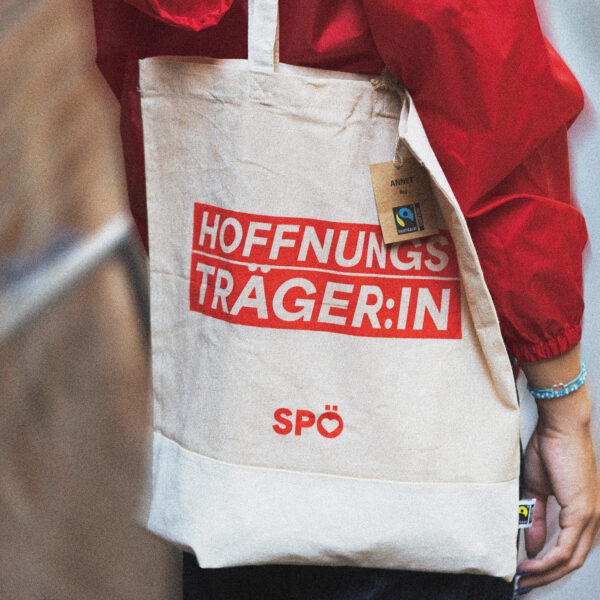 Stofftasche "Hoffnungsträger:in"
