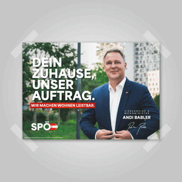 Wandzeitung "Dein Zuhause - Unser Auftrag"
