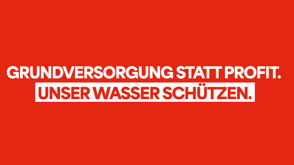 TEXT-SUJET mit rotem Hintergrund und zwei Zeilen Text; Text erste Zeile in weißer Schrift: 