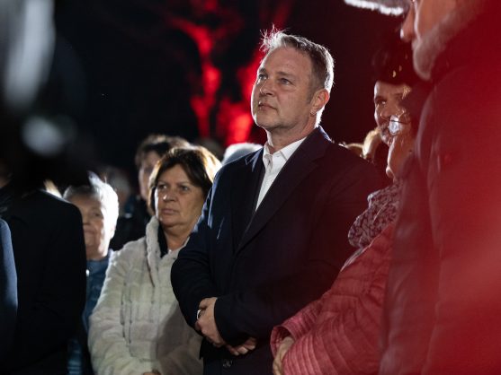 Andreas Babler erinnerte in Wien im Gedenken an die Ereignisse des 12. Februars 1934.