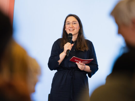 Julia Herr auf der Bühne